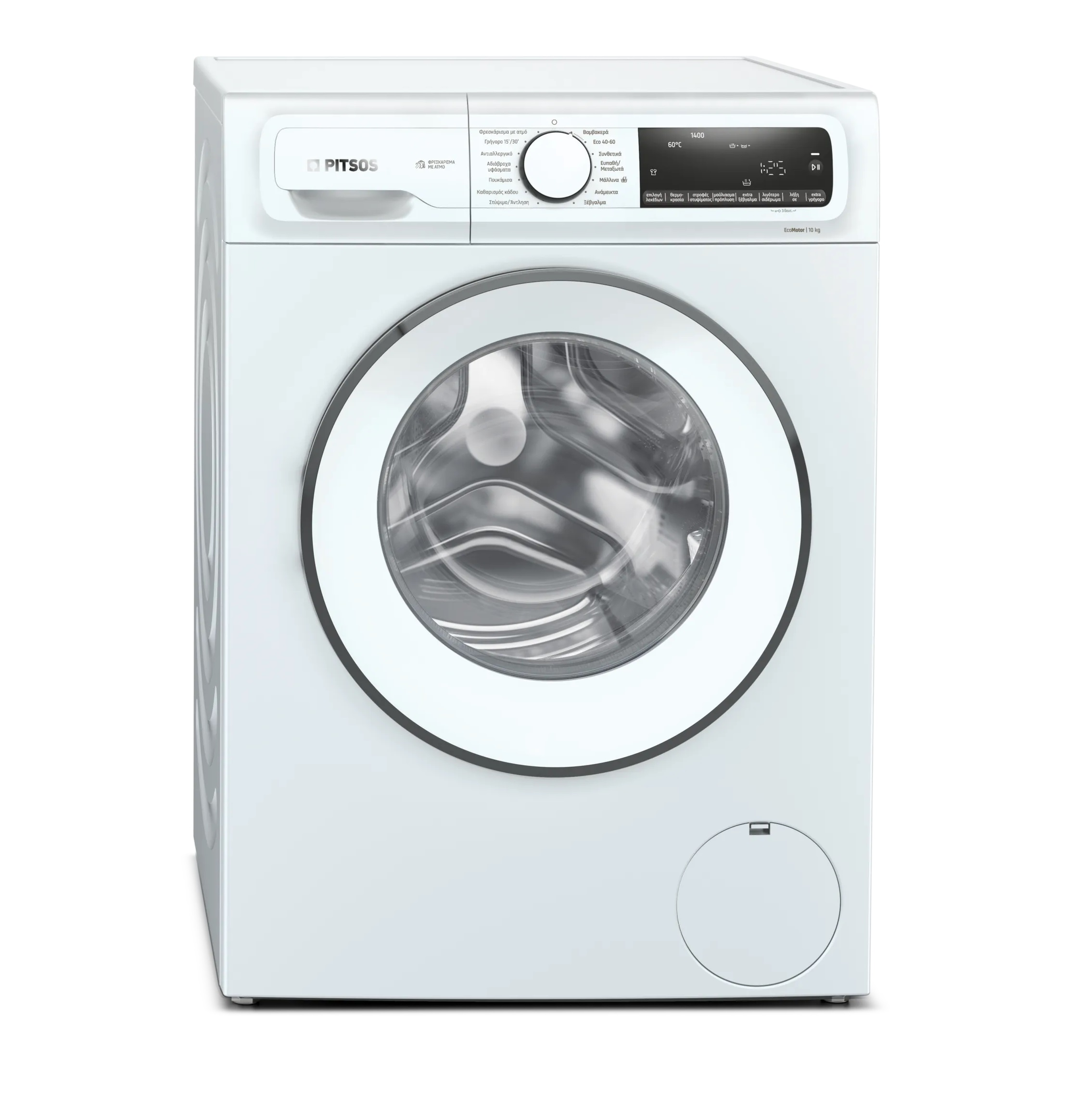 Pitsos Πλυντήριο Ρούχων WPG14GZLGR (10kg 1400Rpm A)