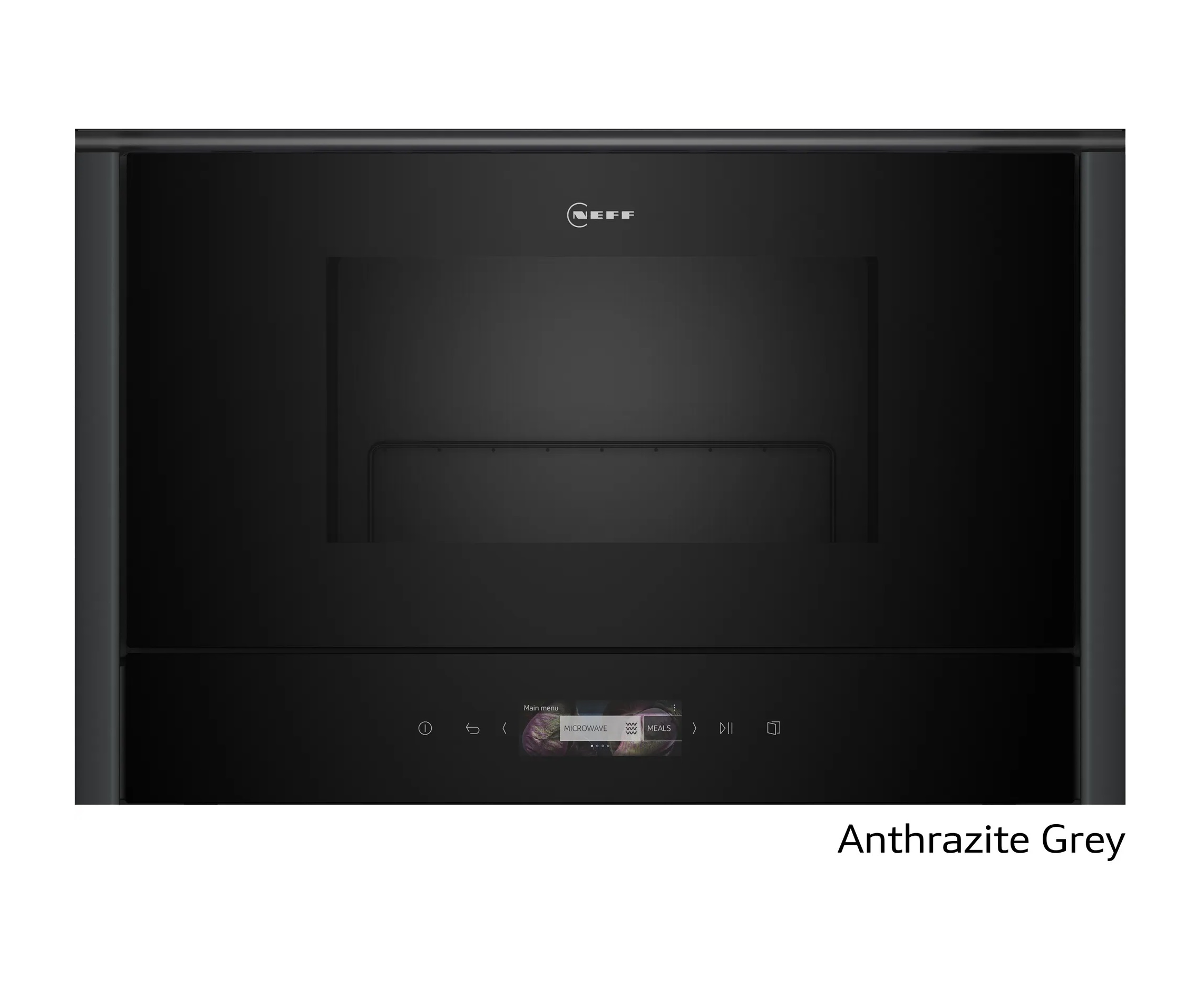 Neff Εντοιχιζόμενος Φούρνος Μικροκυμάτων NR9GR31Y1 21Lt Antracite Gray
