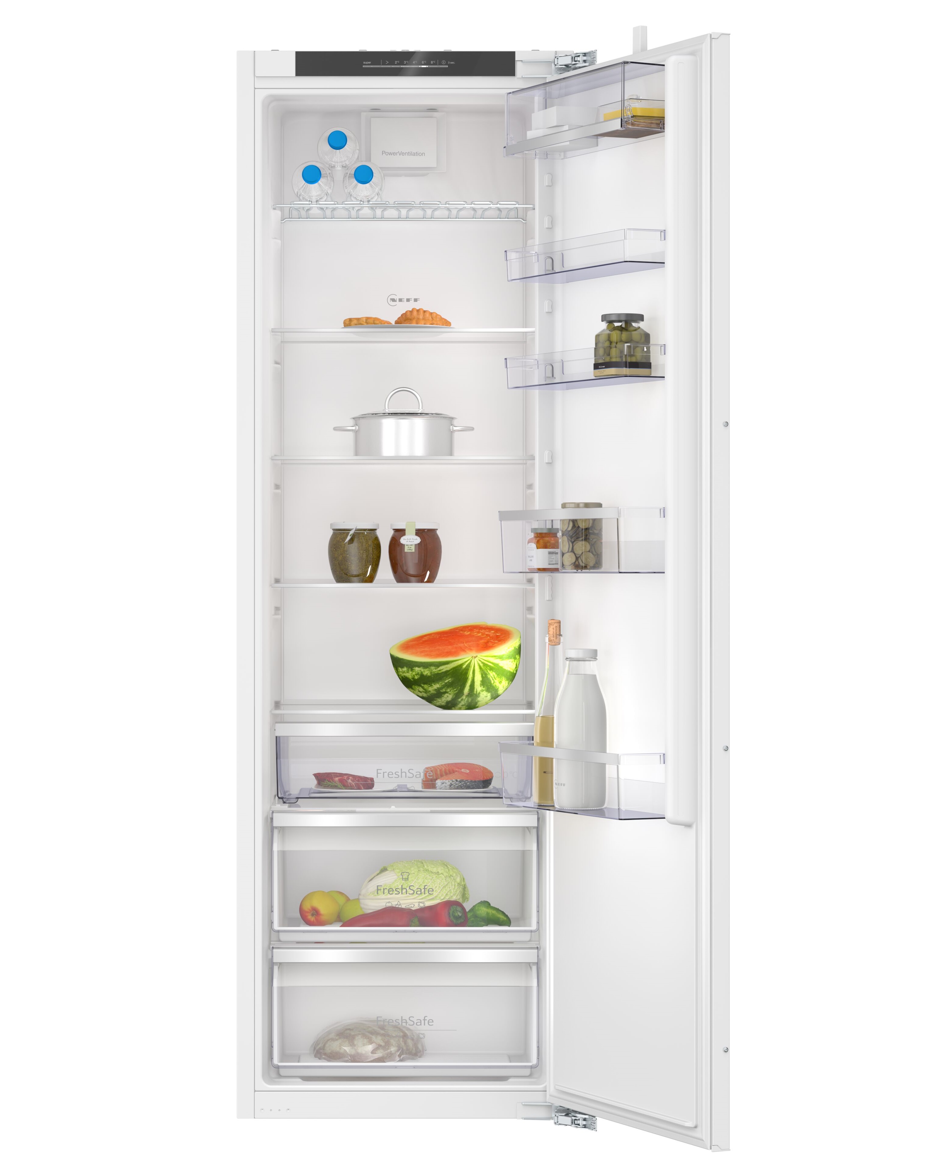 Neff Εντοιχιζόμενο Μονόπορτο Ψυγείο KI1813DD0 310lt Υ177.2xΠ55.8xΒ54.8cm