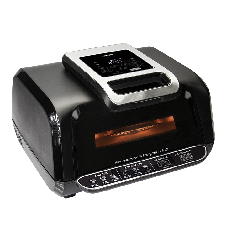 Gruppe Φριτέζα Αέρος Multila XL BBQ MS-204 8Lt 1900W Μαύρη