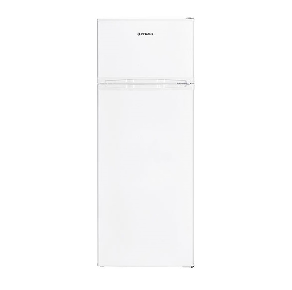 Pyramis Ψυγείο Δίπορτο FSS 143 206lt Υ143xΠ55.5xΒ54.5cm Λευκό