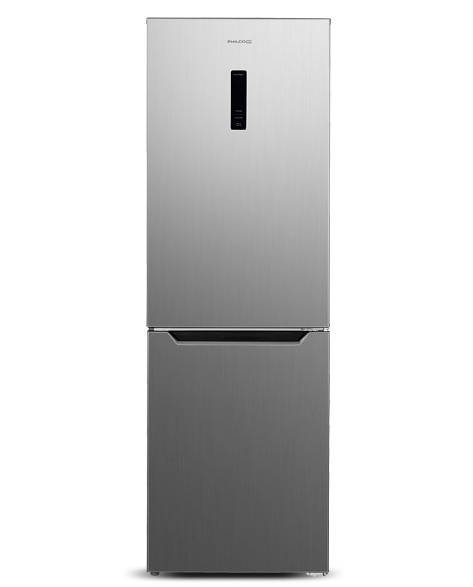 Philco Ψυγειοκαταψύκτης PCF 360XE Total NoFrost 323lt Υ185xΠ60xΒ68.5εκ. Inox