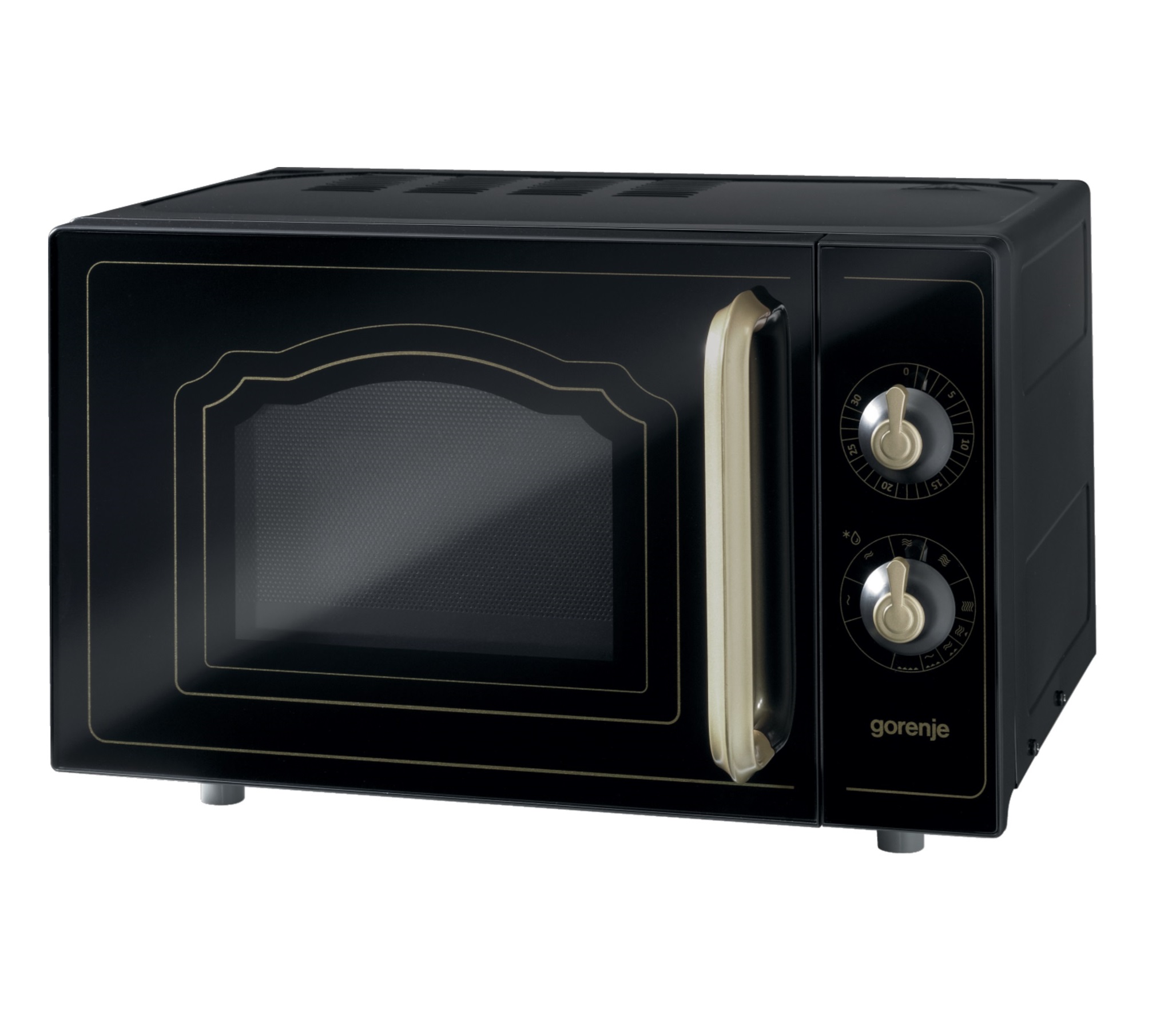Gorenje Φούρνος Μικροκυμάτων MO4250CLB με Grill 20lt Μαύρος