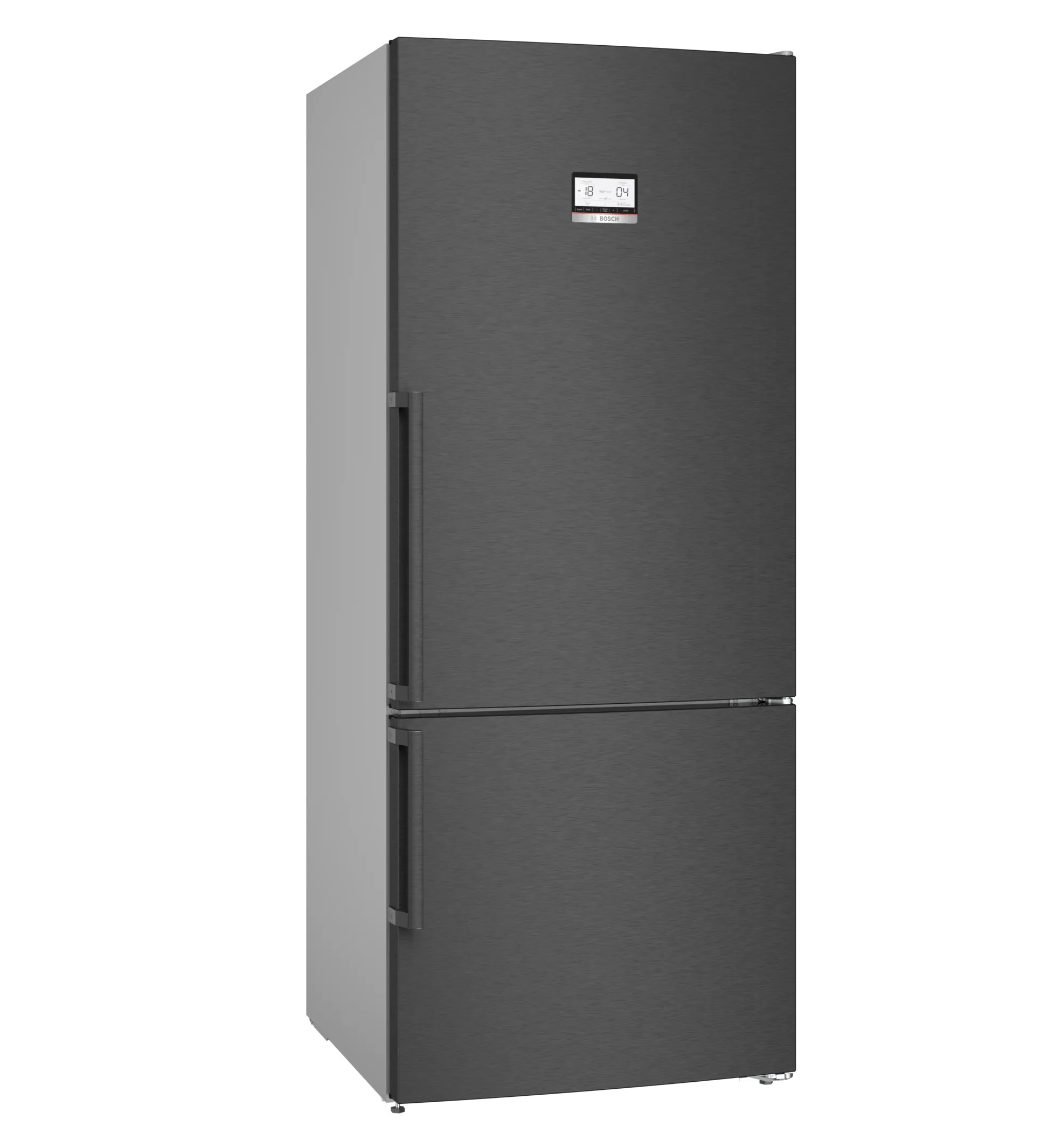 Bosch Ψυγειοκαταψύκτης KGN76AXDR Full NoFrost 526Lt Υ186xΠ75xΒ80εκ. Black Stainless Steel