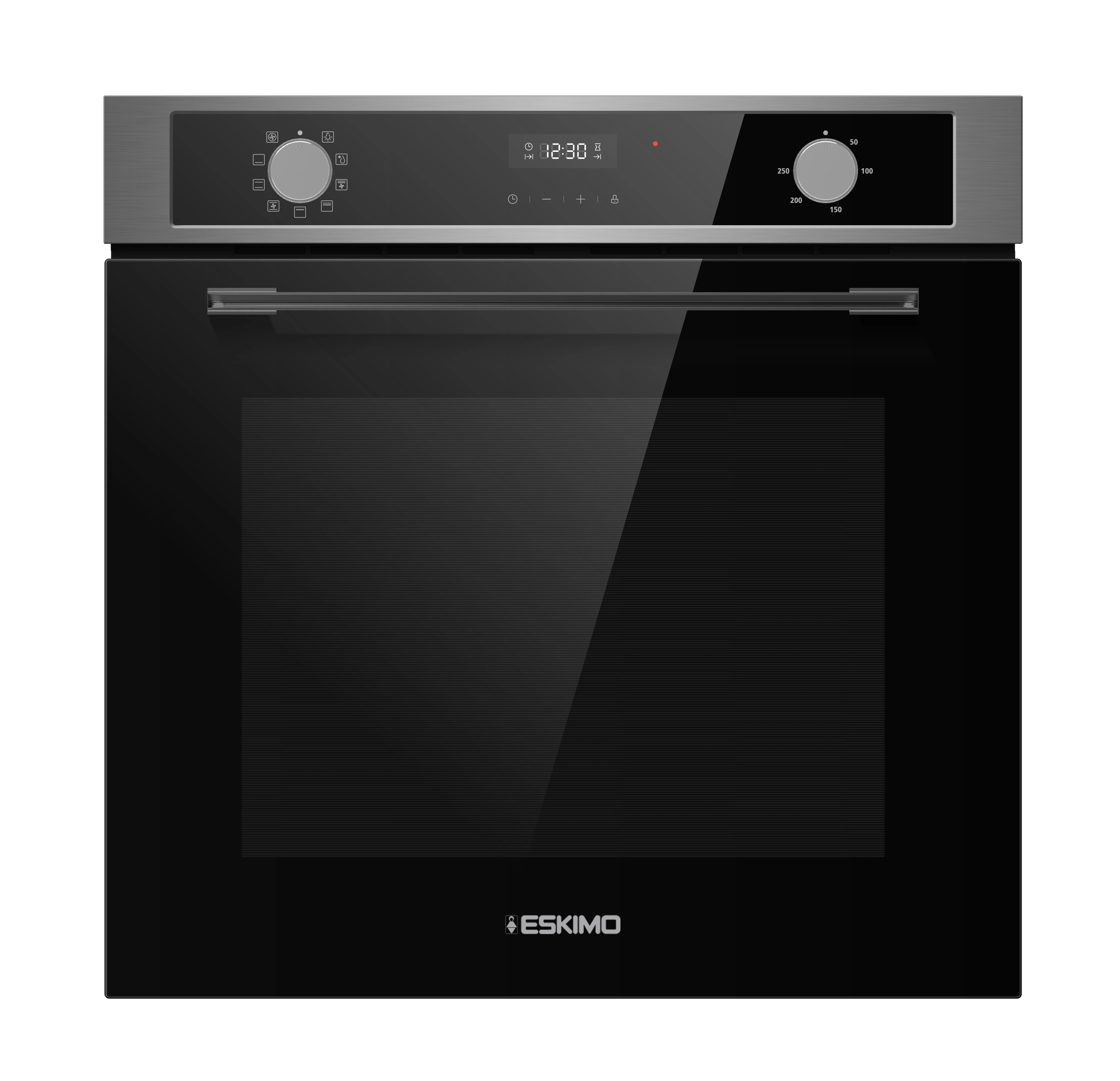 Eskimo Εντοιχιζόμενος Φούρνος Ανω Πάγκου ES BO7210N 72lt Inox