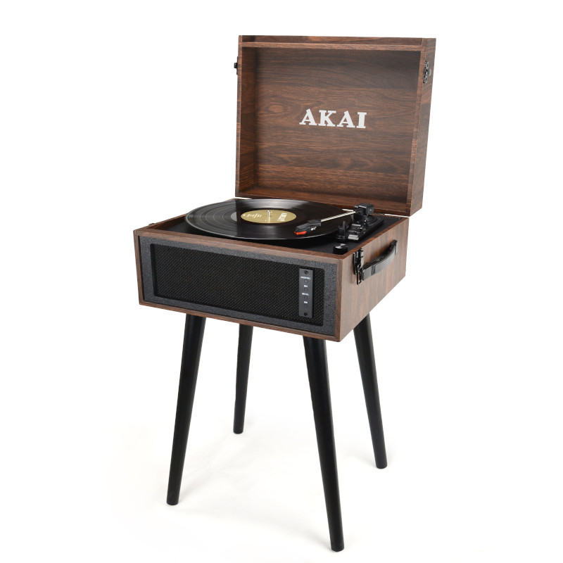 Akai Πικάπ ATT-101 BT (110584-0042) Βαλιτσάκι Πικάπ με Bluetooth και Ενσωματωμένα Ηχεία