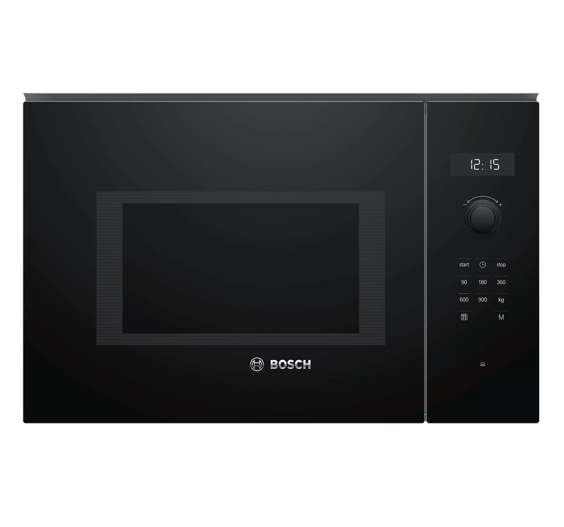 Bosch Εντοιχιζόμενος Φούρνος Μικροκυμάτων BFL554MB0 25lt Μαύρος 