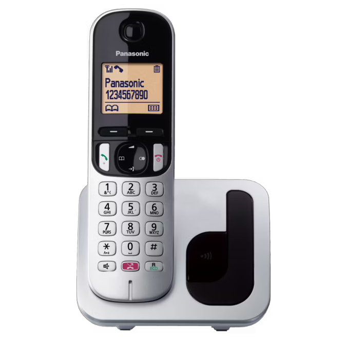 Panasonic Ασύρματο Τηλέφωνο KX-TGC250.GRS Ασημί