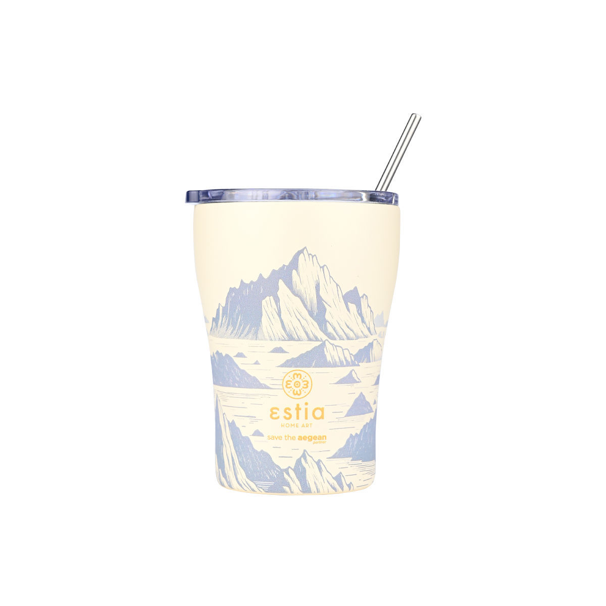 ESTIA Θερμός Coffee Mug Save The Aegean 01-23010 Alpine Essence