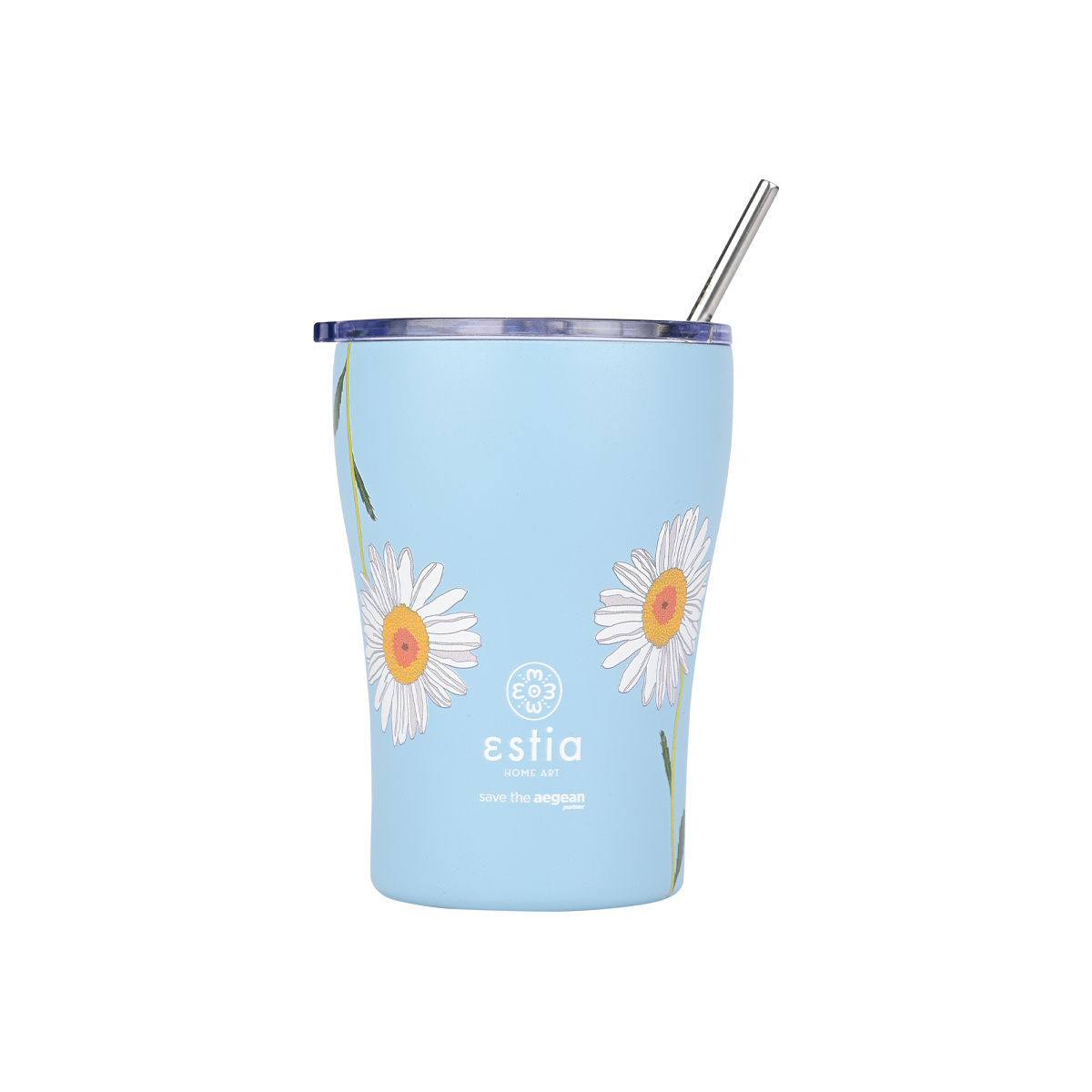ESTIA Θερμός Coffee Mug Save The Aegean 01-23065 Dreamy Sky