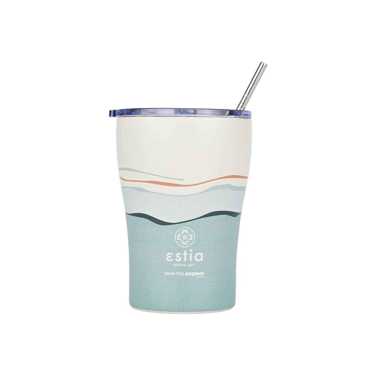 ESTIA Θερμός Coffee Mug Save The Aegean 01-23041 EcoZen Horizon