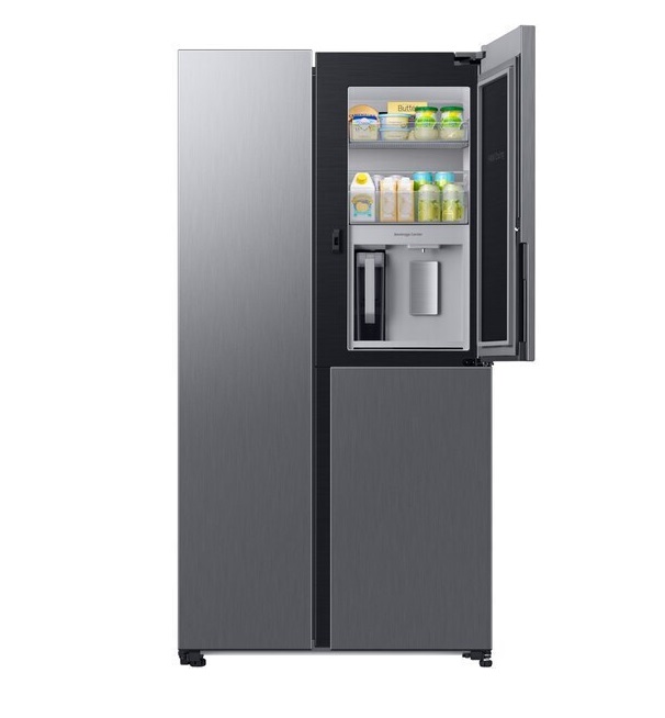 Samsung Ψυγείο Ντουλάπα RH69CG895DS9EF NoFrost 645lt Υ178xΠ91.2xΒ71.6εκ. Refined Inox