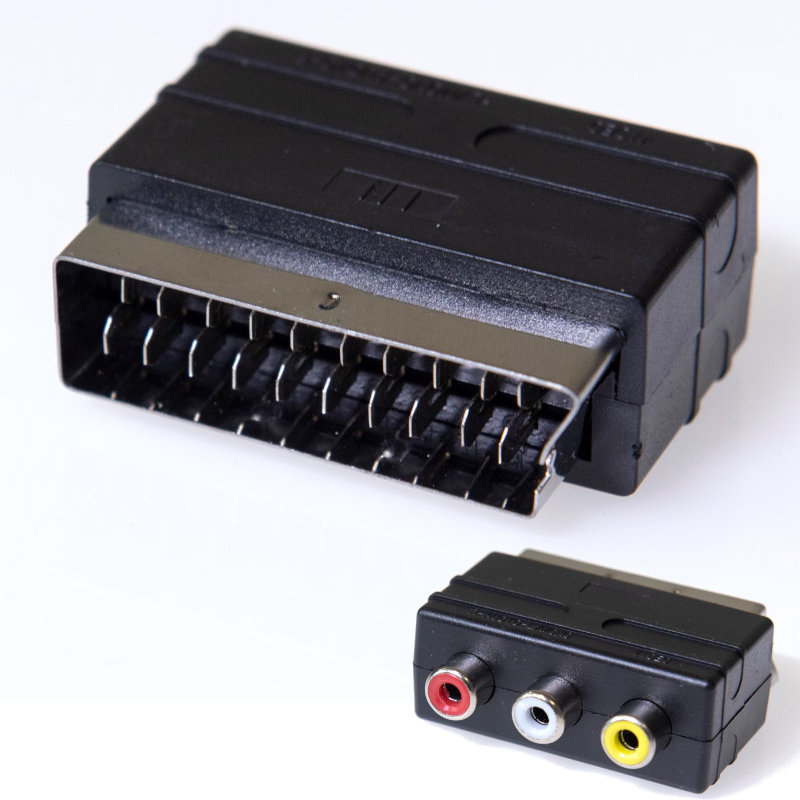 Osio Αντάπτορας RCA Θηλυκό σε SCART Αρσενικό OSK-1170 (1121301-0001)