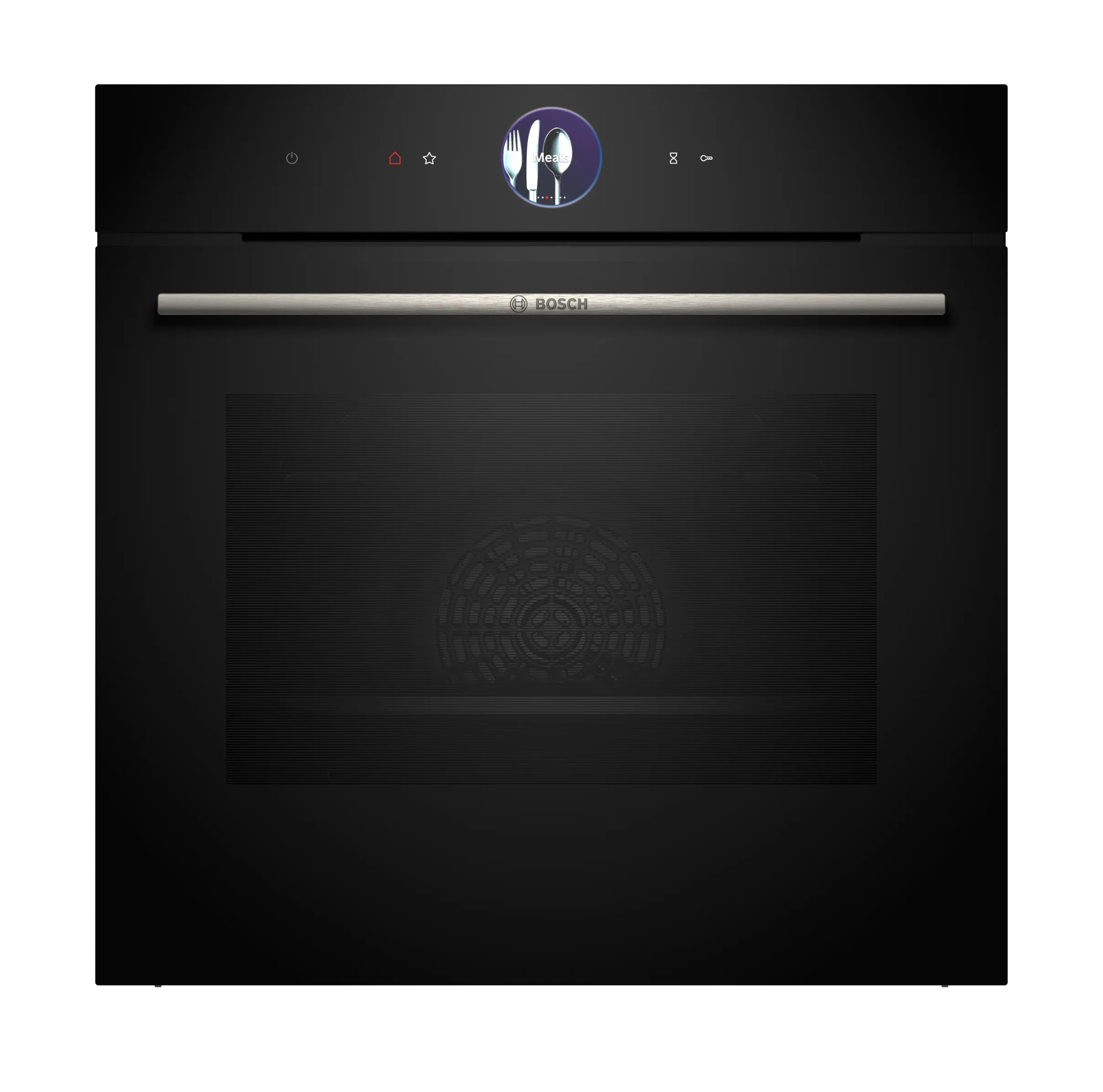 Bosch Εντοιχιζόμενος Φούρνος Ανω Πάγκου HBG7764B1 71lt Μαύρος