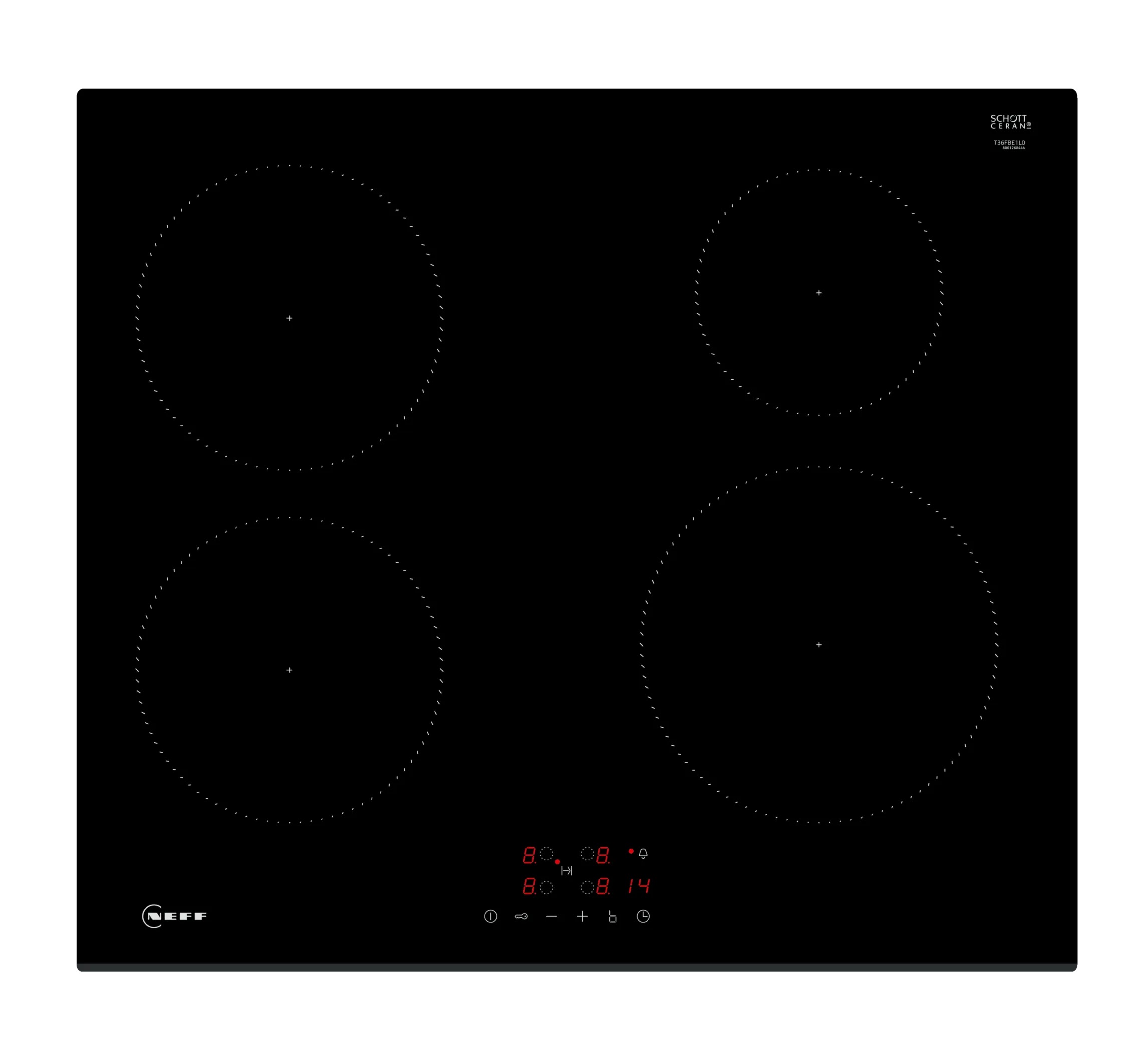 Neff Αυτόνομη Επαγωγική Εστία T36FBE1L0 (59.2cm)