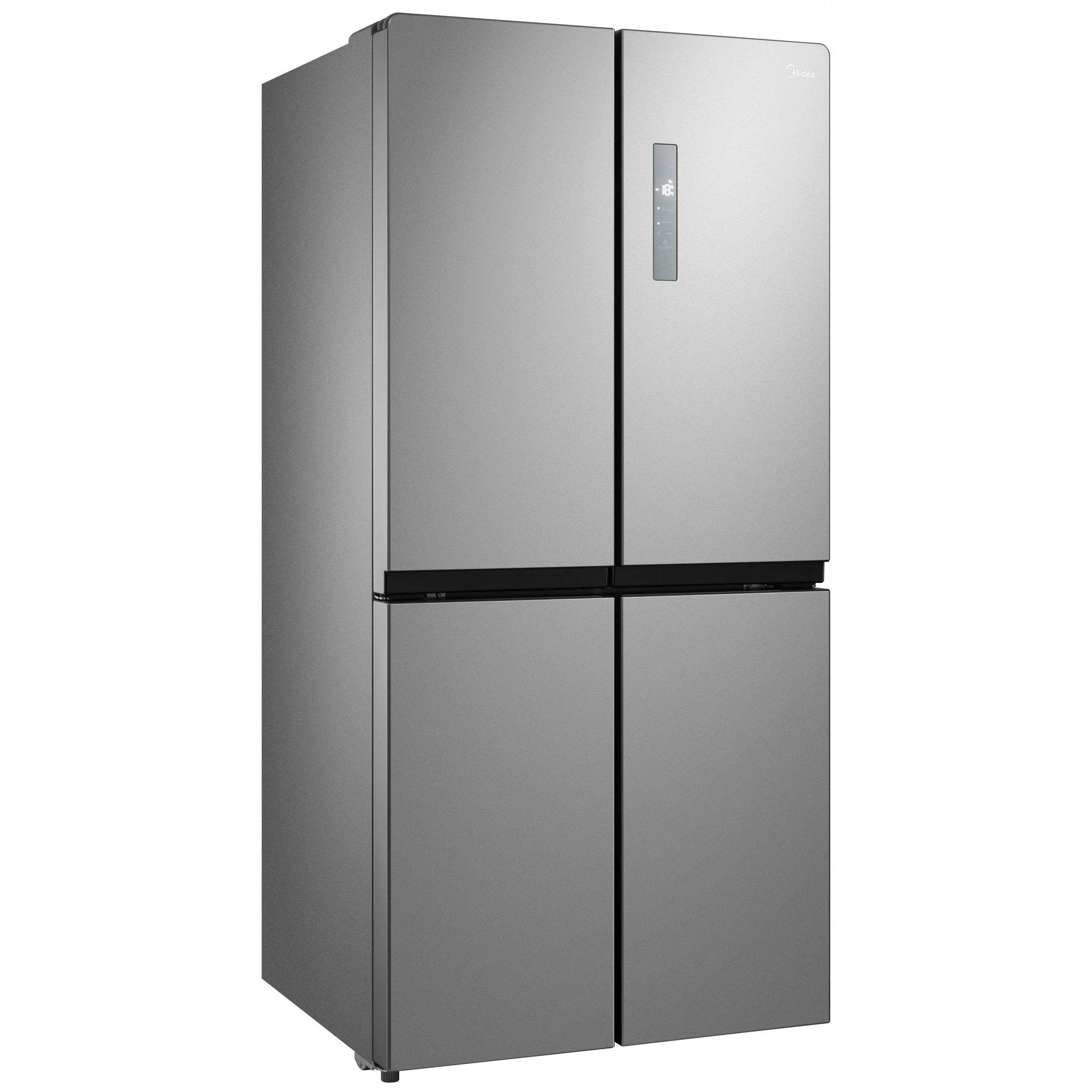 Midea Ψυγείο Ντουλάπα MDRF648FGE02 Total No Frost 492Lt Υ180,8xΠ83,3xΒ74εκ. Inox