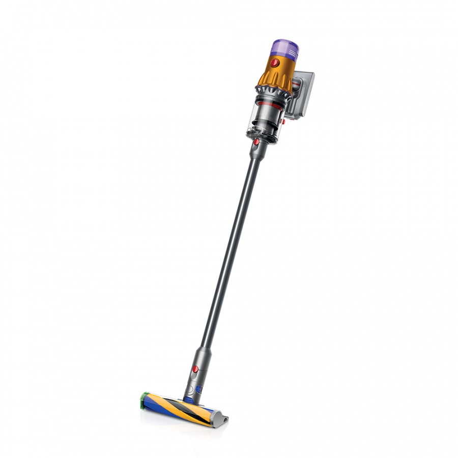 Dyson Επαναφορτιζόμενο Σκουπάκι Stick V12 Detect Slim Absolute (87046) Yellow/Iron/Nickel 448884-01