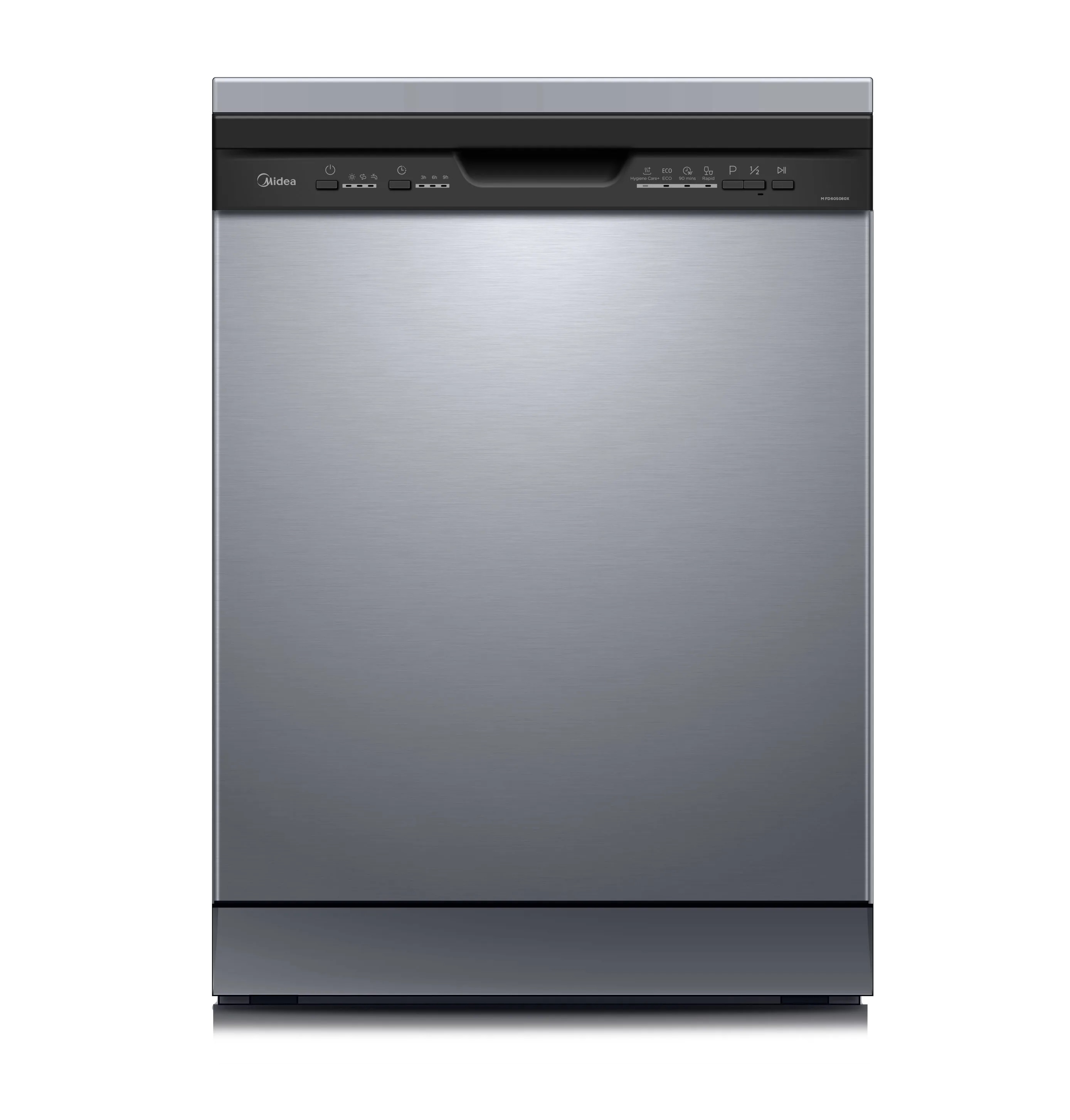 Midea Πλυντήριο Πιάτων MFD60S080X για 12 Σερβίτσια Π59,8xY84,5εκ Inox