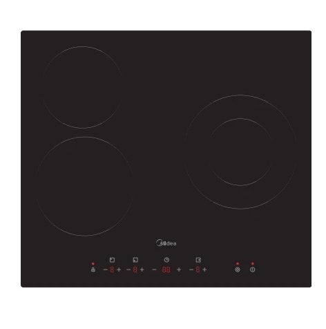 Midea Αυτόνομη Κεραμική Εστία MCH520T157K0 (59cm)