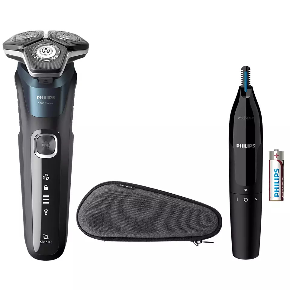 Philips Ξυριστική Μηχανή Προσώπου Επαναφορτιζόμενη Series 5000 S5889/11
