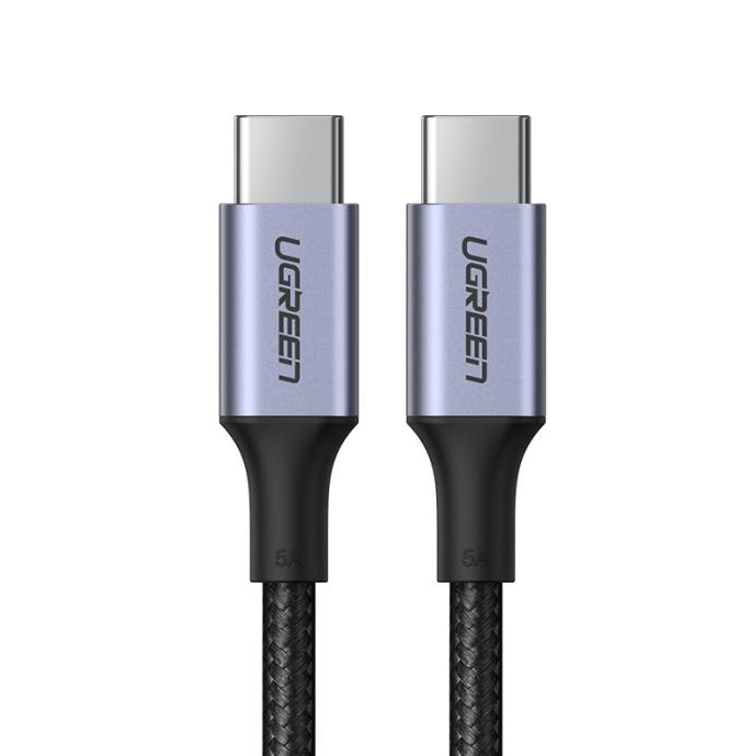 Ugreen Καλώδιο US316 USB 2.0 Cable USB-C male - USB-C male Μαύρο 2m 