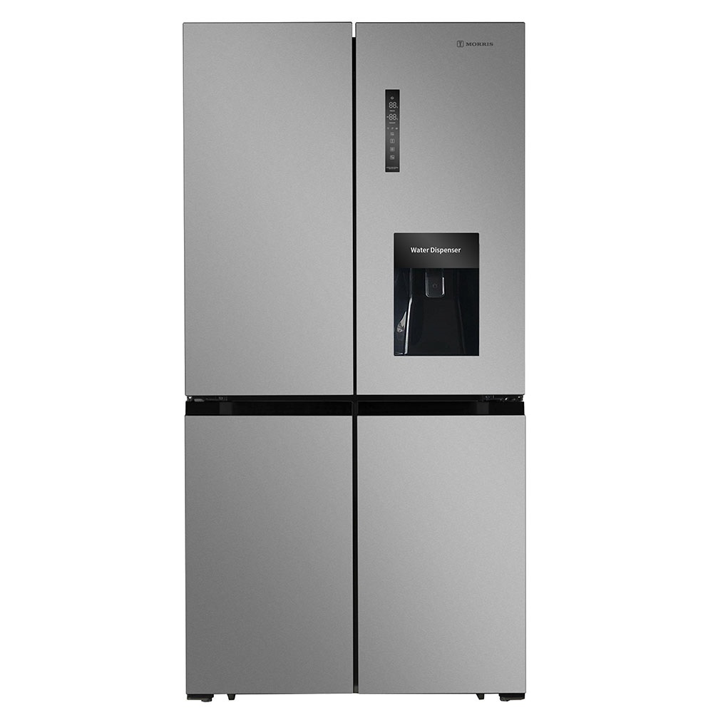 Morris Ψυγείο Ντουλάπα T74535ECM Full NoFrost 535lt Υ183xΠ91,1xΒ70,6εκ. Inox