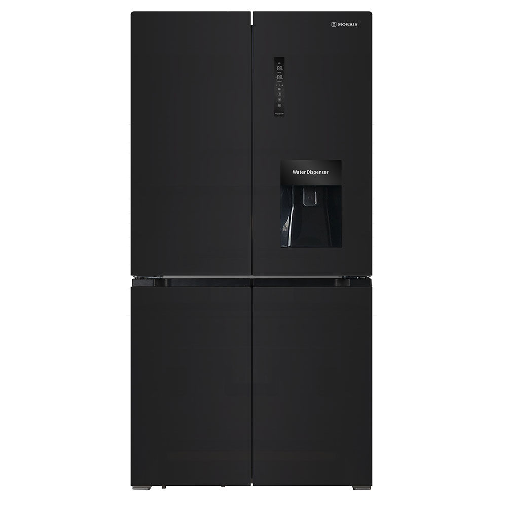 Morris Ψυγείο Ντουλάπα B74537ECM Full NoFrost 535lt Υ183xΠ91,1xΒ70,6εκ. Μαύρο