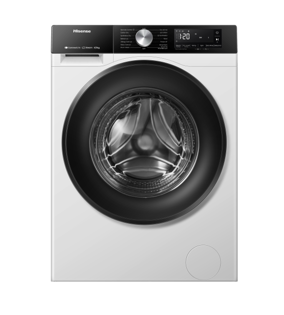 Hisense Πλυντήριο-Στεγνωτήριο WD3S8043BW3 (8kg/5kg 1400rpm) 