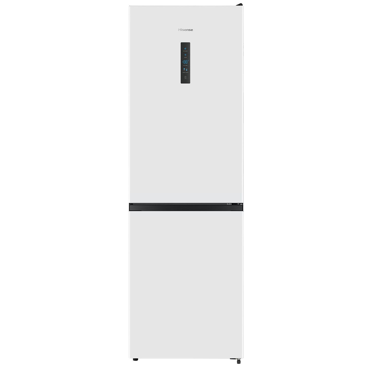 Hisense Ψυγειοκαταψύκτης RB395N4BWE Total NoFrost 304Lt Υ186xΠ59.5xΒ59εκ. Λευκός