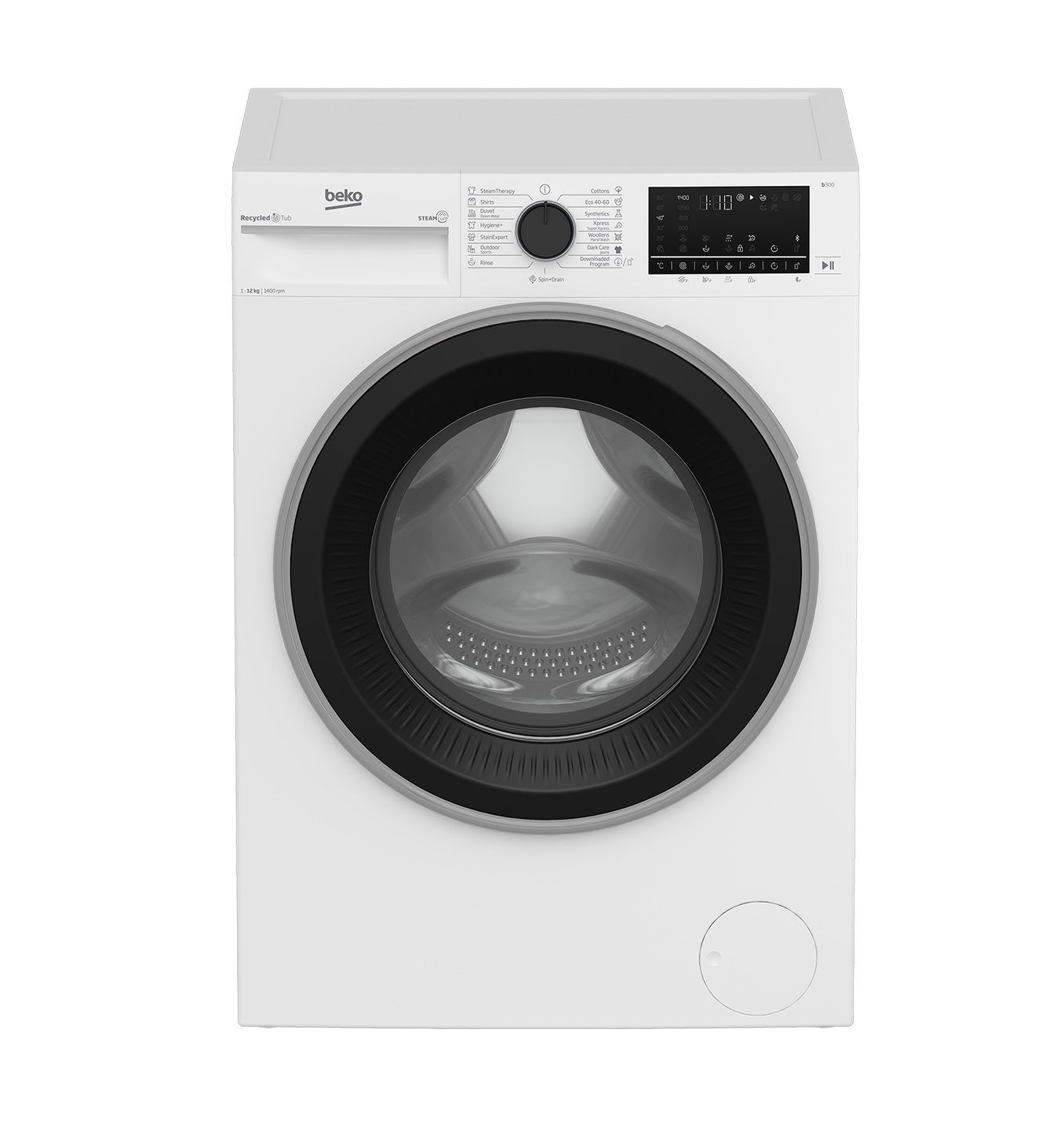 Beko Πλυντήριο Ρούχων B3WF T 5124111 W (12kg 1400rpm A) 