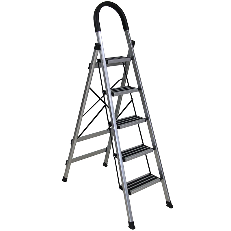 BORMANN Σκάλα Αλουμινίου BHL7035 (069973) 4+1 Pro