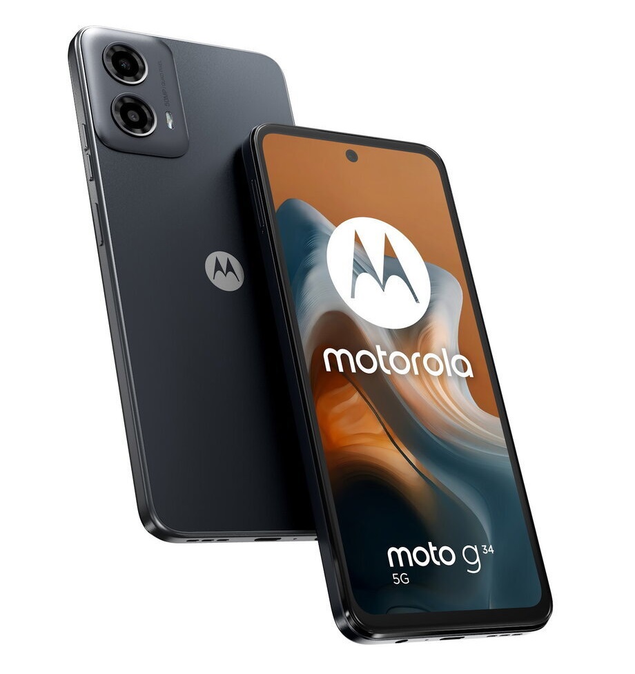 Motorola Smartphone XT2363-3 Moto G34 5G 6.5'' (PB0J0029PL) 8GB/128GB Charcoal Black
