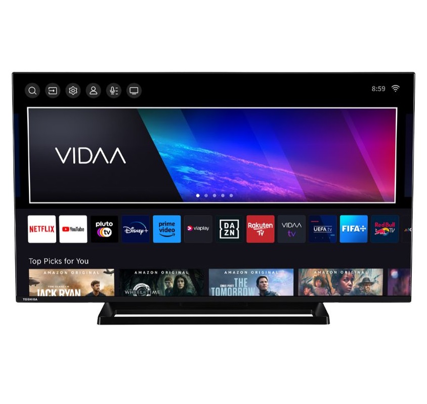 Toshiba Τηλεόραση Smart 50QV3363DG 4K UHD QLED 50''
