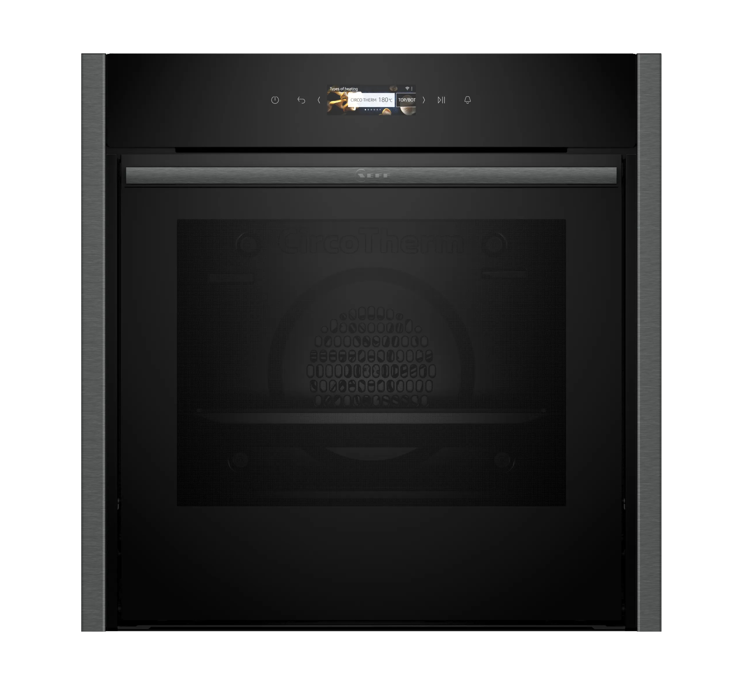 Neff Εντοιχιζόμενος Φούρνος Ανω Πάγκου B54CR71G0 71lt Graphite-Grey