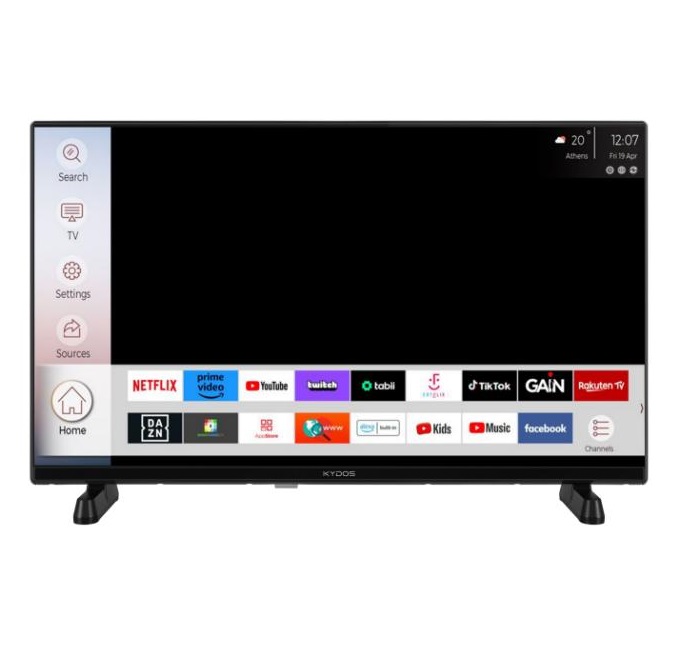 Kydos Τηλεόραση Smart K32WH22SD01V4 HD Ready LED 32''