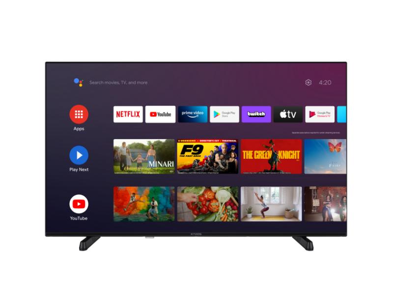 Kydos Τηλεόραση Smart K50AU22SQ01B 4K UHD QLED 50''