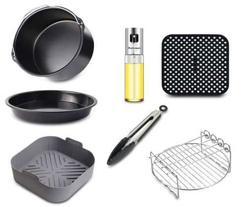 IQ Σετ με Αξεσουάρ Air Fryer AFS-71 (7τμχ.)