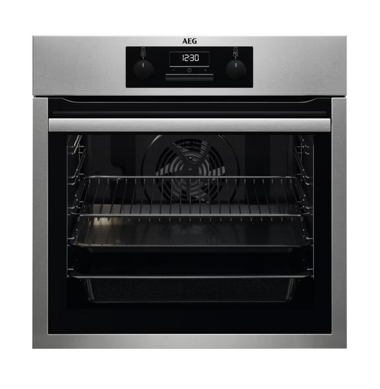 AEG Εντοιχιζόμενος Φούρνος Ανω Πάγκου BES33111XM 72Lt Inox