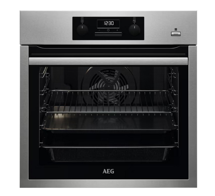 AEG Εντοιχιζόμενος Φούρνος Ανω Πάγκου BES351111M 72Lt Inox