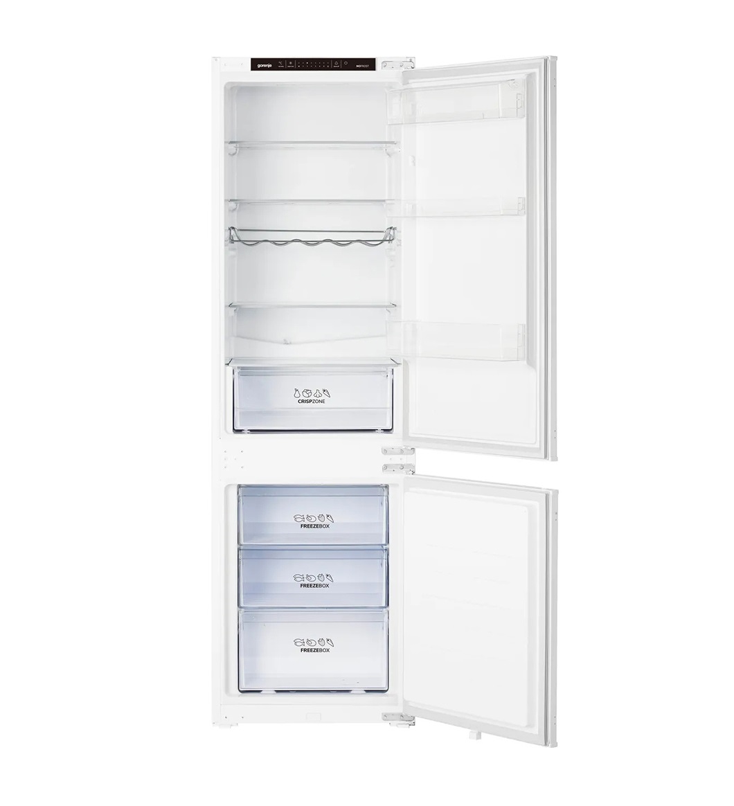 Gorenje Ψυγειοκαταψύκτης Εντοιχιζόμενος NRKI418ΕP1 246lt NoFrost Υ177.2xΠ54xΒ54εκ.