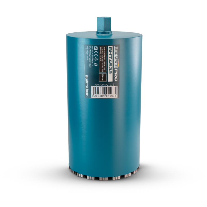 BORMANN Pro BORMANN Pro BHT4532 Διαμαντοκορώνα Υγρής Κοπής Φ220 X450  1 1/4UNC