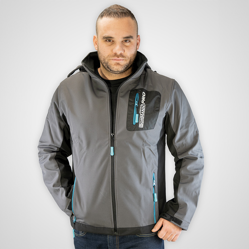 BORMANN Pro BORMANN Pro BPP7057 Μπουφάν Softshell Με Κουκούλα Napoli, XXL