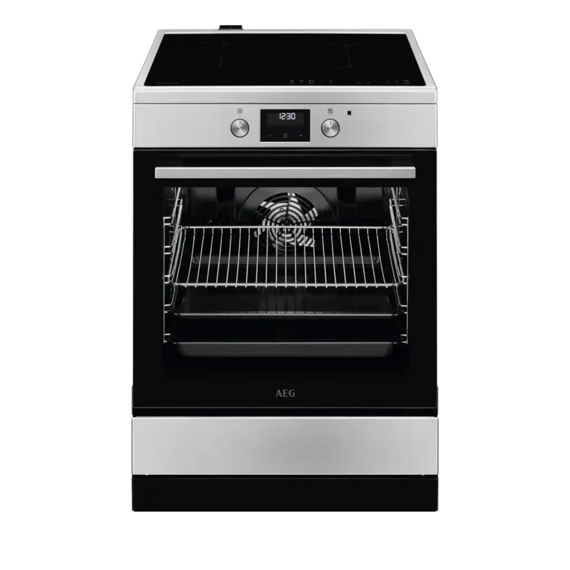 AEG Κουζίνα Επαγωγική CIB6443BBM Inox