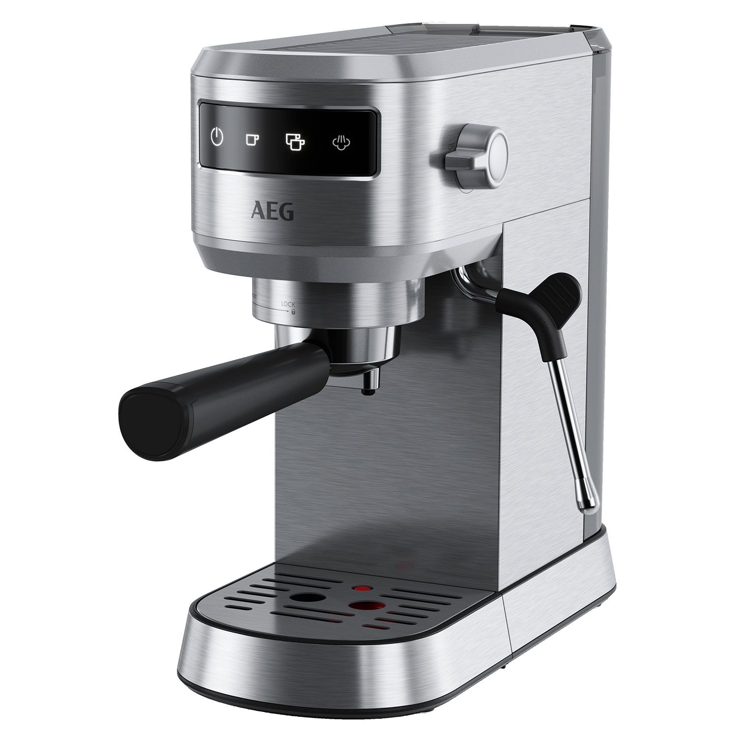 AEG Μηχανή Espresso EC6-1-6ST 15bar 1450W Inox