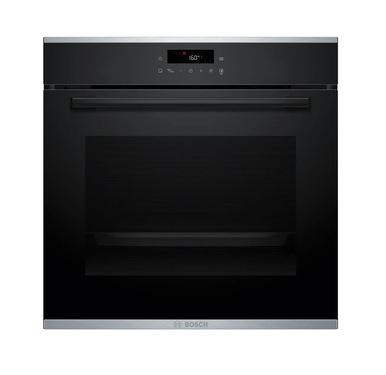 Bosch Εντοιχιζόμενος Φούρνος Ανω Πάγκου HBA272BB3 71lt Μαύρος