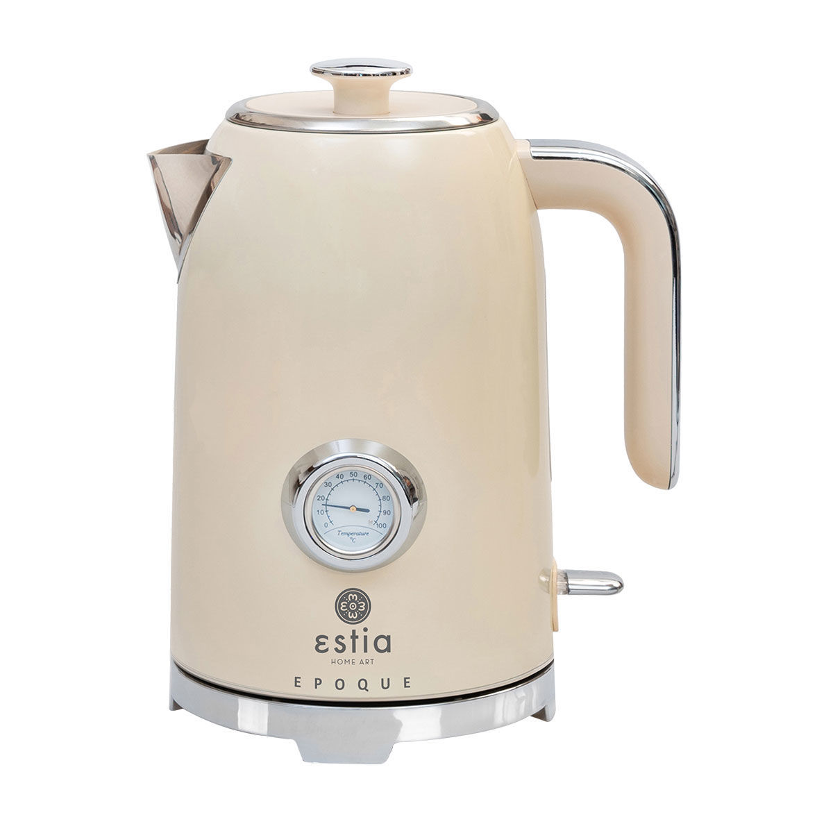 ESTIA ESTIA ΒΡΑΣΤΗΡΑΣ RETRO EPOQUE ΑΝΟΞΕΙΔΩΤΟΣ 2200w 1.7lt ΚΡΕΜ