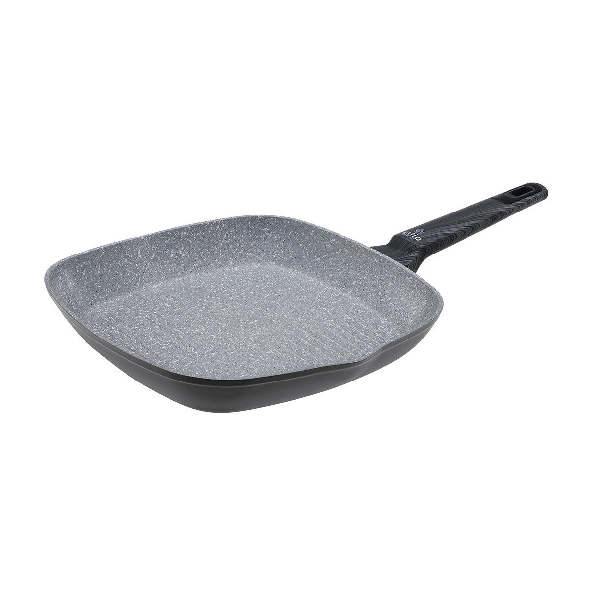 ESTIA ESTIA ΓΚΡΙΛΙΕΡΑ CUISSON ΑΝΤΙΚΟΛΛΗΤΙΚΗ ΠΡΕΣΣΑΡΙΣΤΟΥ ΑΛΟΥΜΙΝΙΟΥ 28cm