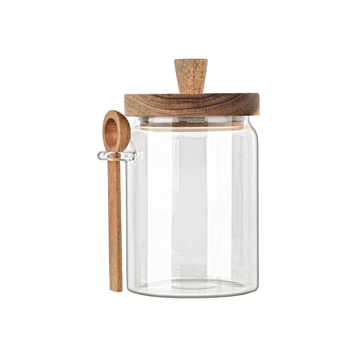 ESTIA ESTIA ΔΟΧΕΙΟ ΑΠΟΘΗΚΕΥΣΗΣ ALLURE ΓΥΑΛΙΝΟ 850ml 9.7x12x17cm ΜΕ ΚΟΥΤΑΛΙ