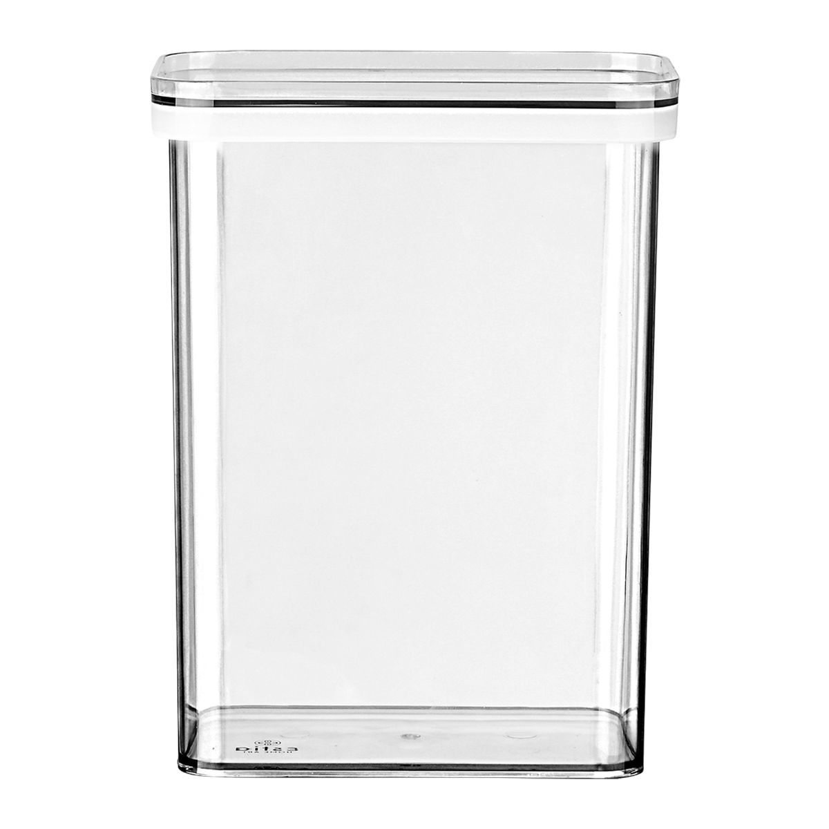ESTIA ESTIA ΔΟΧΕΙΟ ΑΠΟΘΗΚΕΥΣΗΣ ΠΛΑΣΤΙΚΟ 2500ml ΔΙΑΦΑΝΕΣ ΣΤΟΙΒΑΖΟΜΕΝΟ