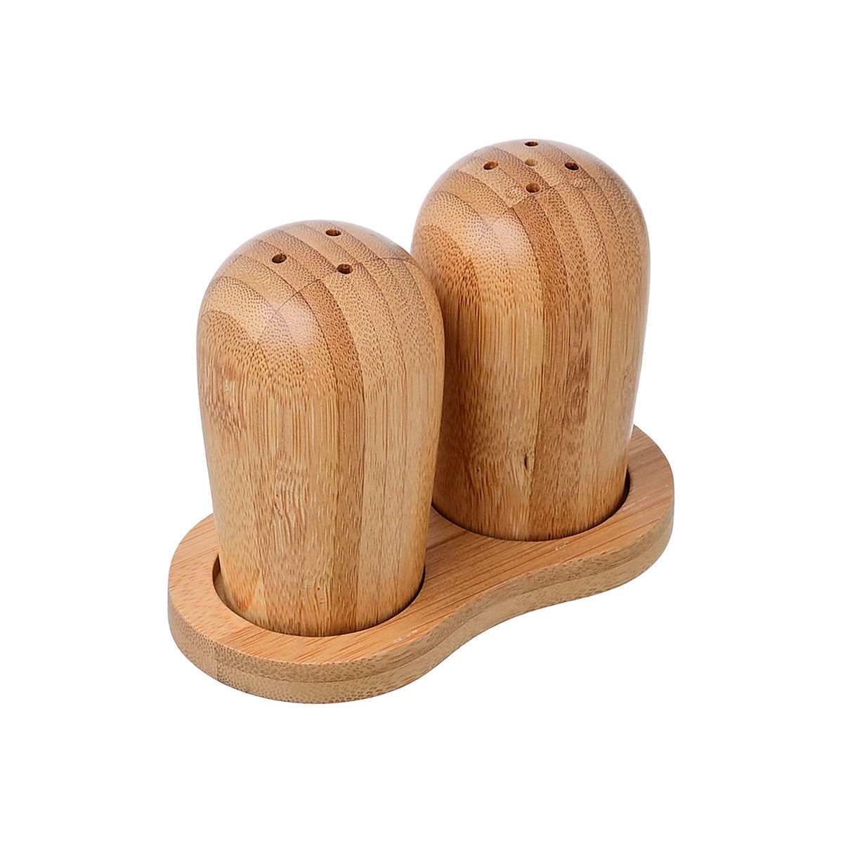 Estia Δοχείο για Αλάτι/Πιπέρι Bamboo Essentials Σετ 2 τεμ.